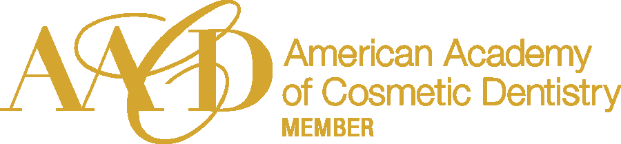 American Academy of Cosmetic Dentistry gold Logo