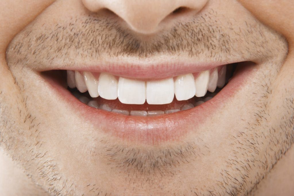 Closeup of a man smiling