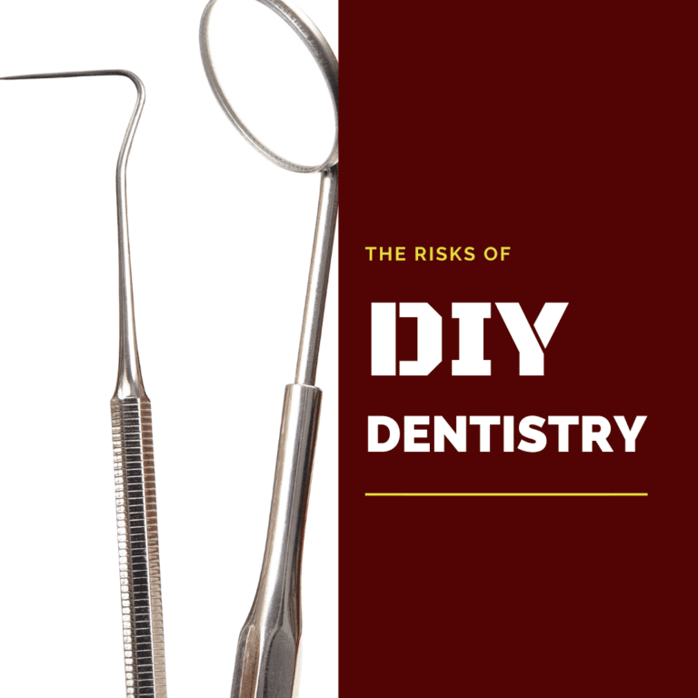 The Risks of DIY dentistry