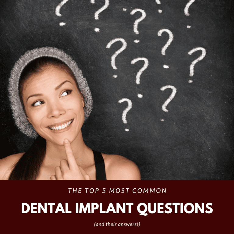 The Top 5 Most Common dental implant questions