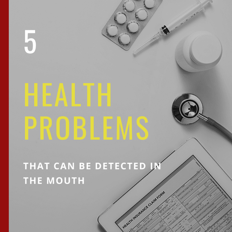 5 health problems that can be detected in the mouth